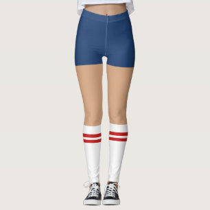 Nyhet Nördiga Shorts Och Strumpor Leggings