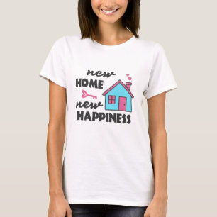 Nyhet om nya hem i party t shirt