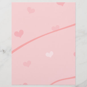 Nyhet Rosa Heart - bakgrund Reklamblad