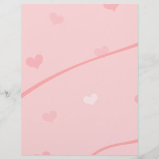 Nyhet Rosa Heart - bakgrund Reklamblad