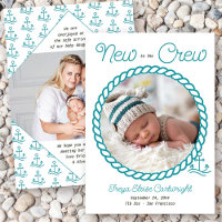 Nyhet till besättningens 2-foto-Teal Nautical Anch