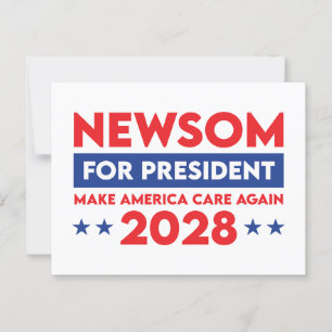 Nyhet till president - gör Amerika till en nyhet 2 Vykort
