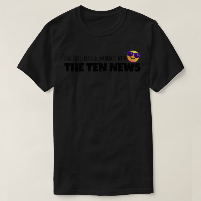 Nyheter för Nyfikna barn Krålhalssvattenskjorta T Shirt (Design framsida)