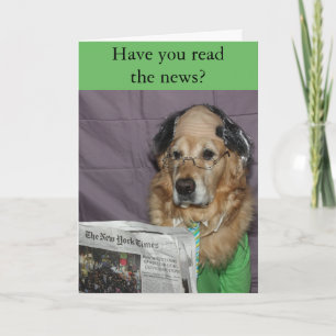 Nyheter från Golden Retriever Top Pappa Fars dag Kort