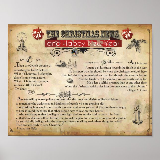 Nyheter från jul (Matte) Poster (Framsidan)