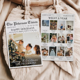 Nyheter i julklapp Vilken ettårsbild? Julkort