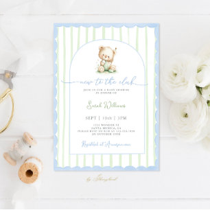 Nyheter i Klubben Golf Baby Shower Inbjudningar