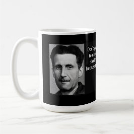 NYHETER OCH TANKPOLISEN (ORWELL) KAFFEMUGG