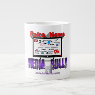 Nyheter om fake (medial bully) jumbo mugg