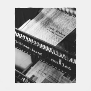 NYHETER PÅ RACKEN WALL STREET JOURNAL FLEECEFILT