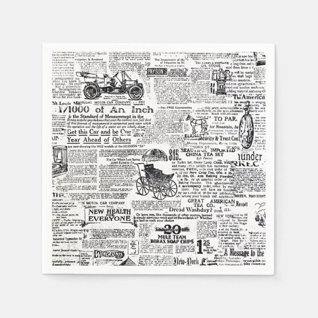 Nyheter Pappersservett (Framsidan)