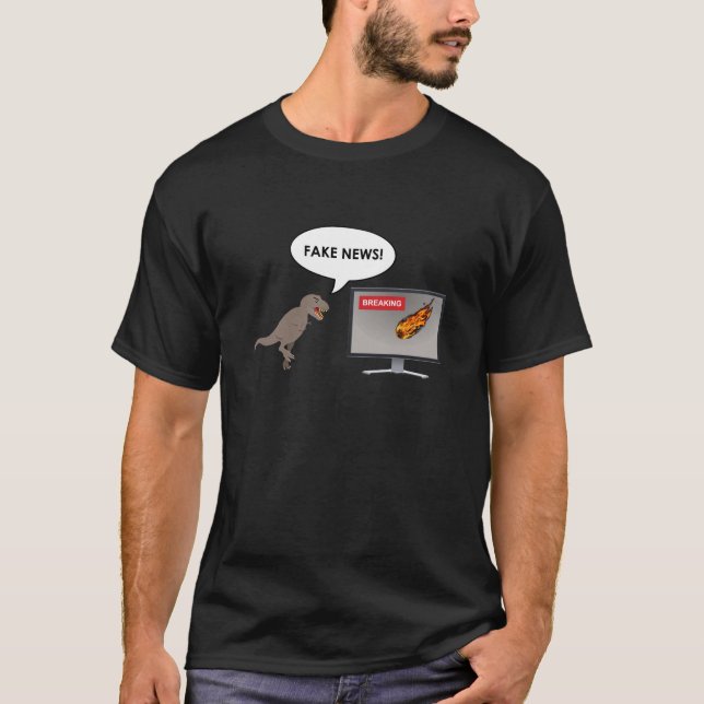 Nyheter - under Jurassic-åldern T Shirt (Framsida)