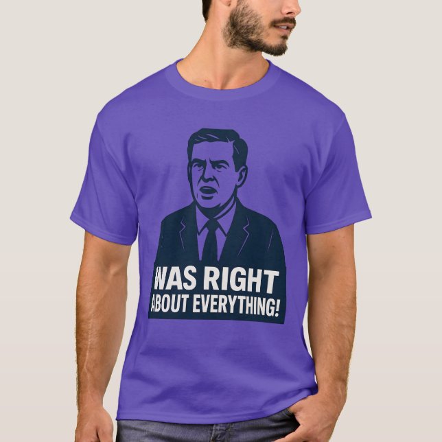Nyheter var Höger om allt T Shirt (Framsida)