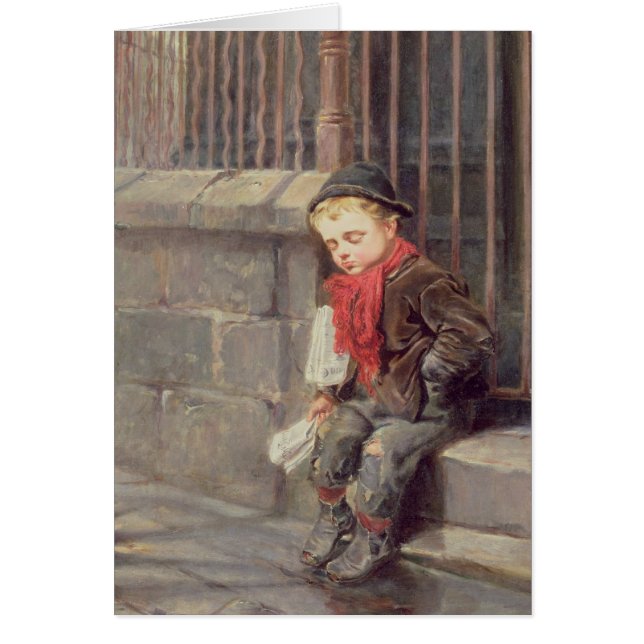 Nyheternapojken Hälsningskort (Framsidan)