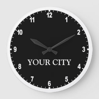 Nyheternarum tar tid på (mörk) stor klocka