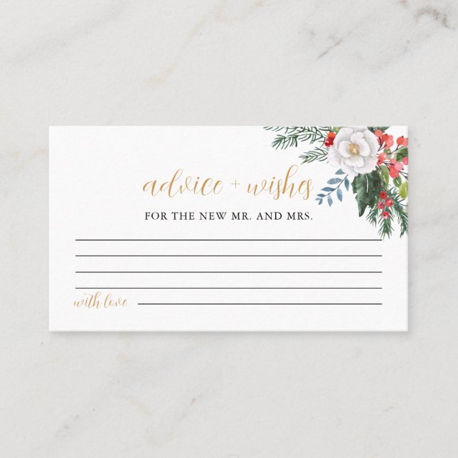 Nyhetsad julklapp och Önskemål-spelkort Placeringskort (Framsida)