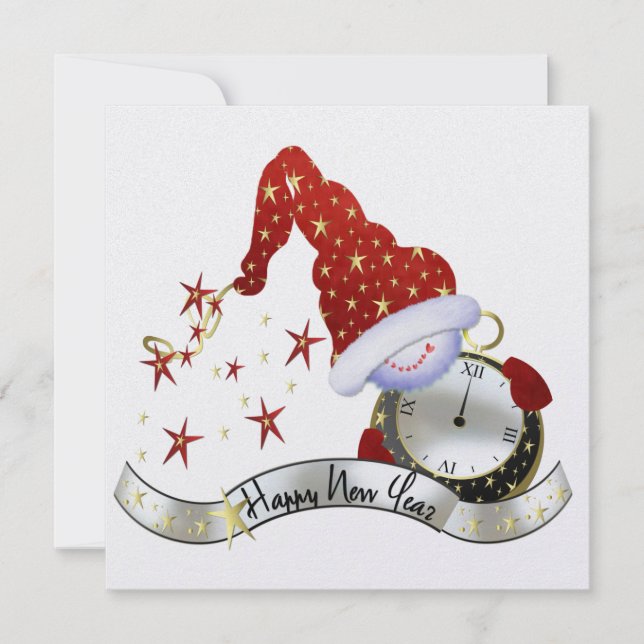 Nyhetsår - inbjudan (Framsida)