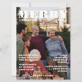 Nyhetsblad för julfamiljen + årstidsfotografi för  inbjudningar