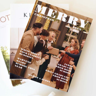 Nyhetsblad för julfamiljen + årstidsfotografi för inbjudningar