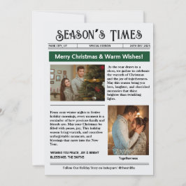 Nyhetsbrev Ark Foto Collage Jul Julkort