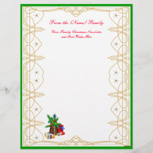 Nyhetsbrev för familjen Letterhead