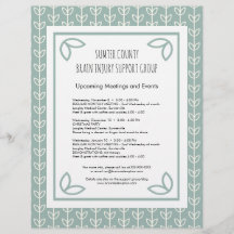 Nyhetsbrev för supportgrupp för Rustic Löv