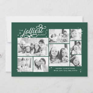 Nyhetsbrev - Jolliest Bunch Multi Photo Helgdag Julkort
