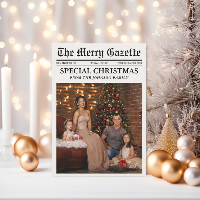 Nyhetsbrev - jul - fotokollage julkort (Skapare uppladdad)