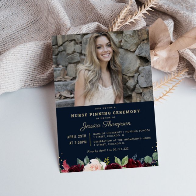 Nyhetsceremoni för fotosjuksköterska inbjudningar (Skapare uppladdad)