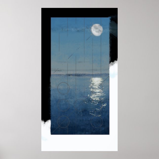 Nyhetsdag 2: digital målning Vatten 2014 Poster (Framsidan)