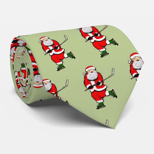 nyhetshockey julklappar halsduk slips (Rullad)