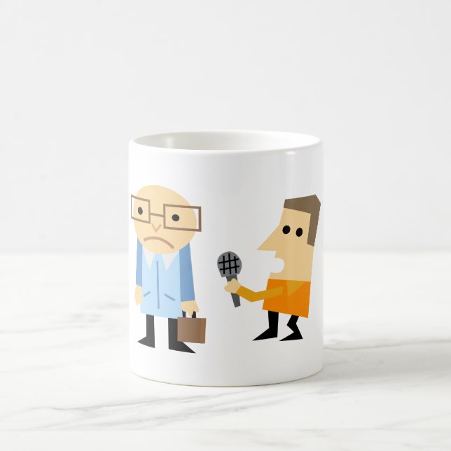 Nyhetsintervju Kaffemugg (Center)