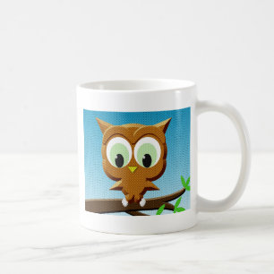 Nyhetskartong Uggle Karikatyr Kaffemugg