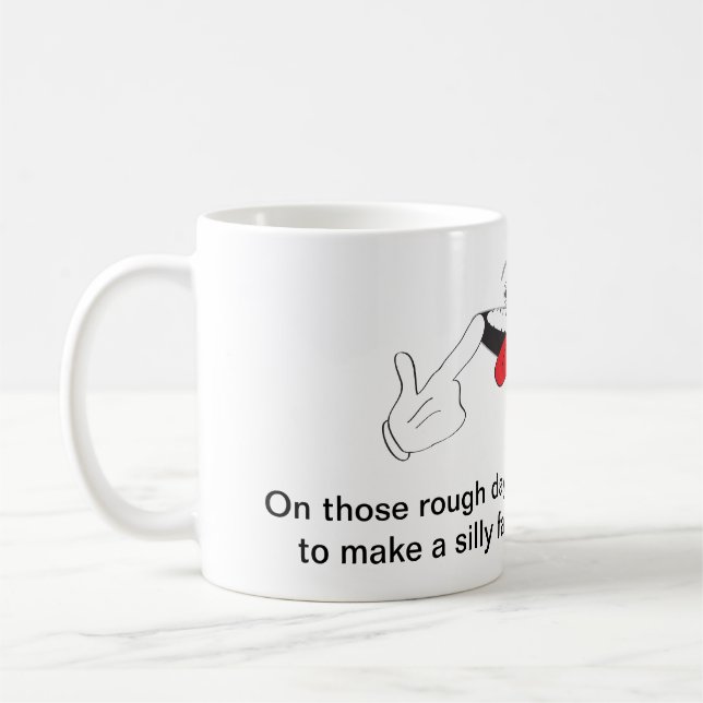 Nyhetskontorsmugg. Kaffemugg (Vänster)