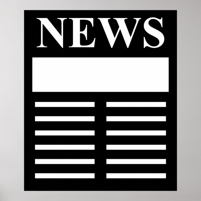 Nyhetsrubriker Poster (Framsidan)
