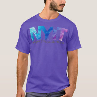 NYITCOM BluePurple Watercolor utan stetoskoskop T Shirt