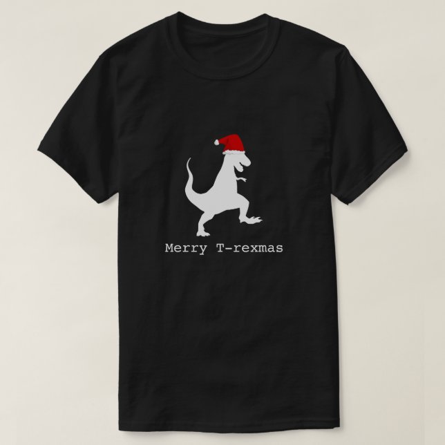 Nyjul Dinosaur "Merry T-rexmas" Tee (Design framsida)