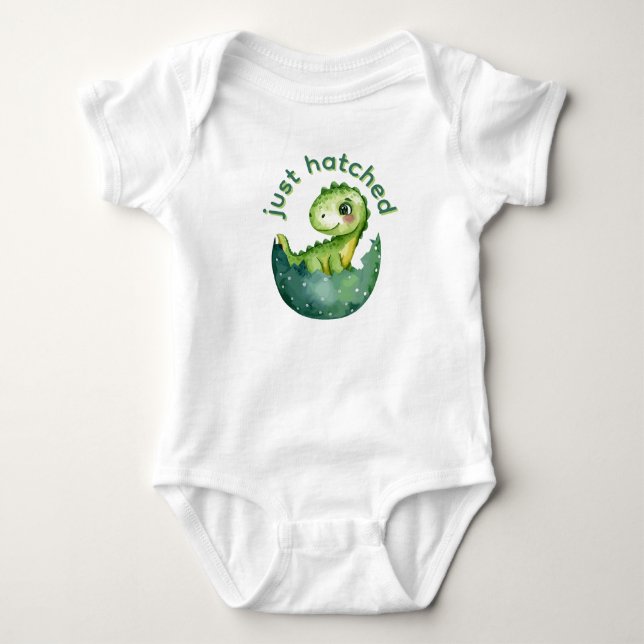 Nykläckt dinosaurie t shirt (Framsida)
