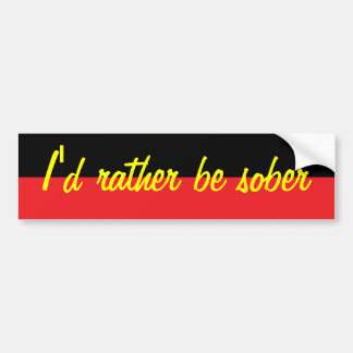 nykter bildekal