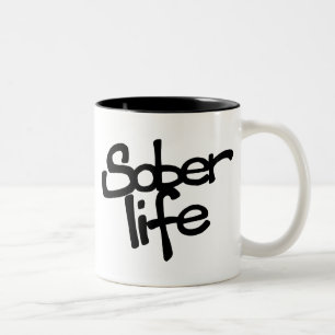 Nykter livkaffemugg Två-Tonad mugg
