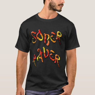 Nykter Raver (avfyra tiefärg), T-shirt