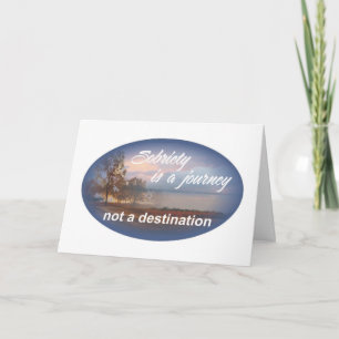 nykterhet är en resa 10 kort