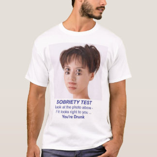nykterhet testar tee shirt