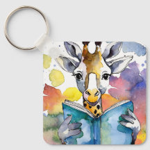 Nyktra Giraff med anpassad AA-bönbok