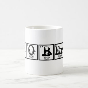 Nyktra inslag kaffemugg