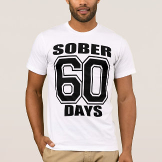 NYKTRA TILL DEN 60 DAGAR SVARTEN T SHIRT