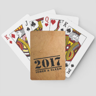 Nyktra till & rengöringen 2017 casinokort