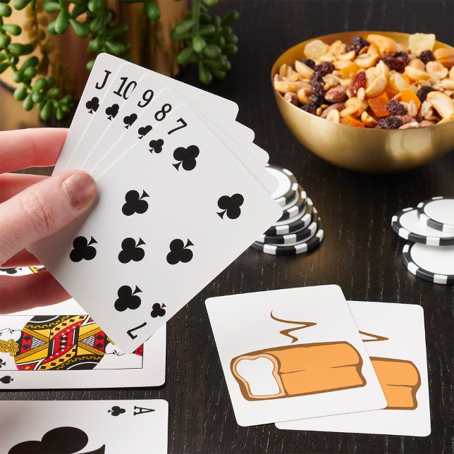Nylagad brödlimpa Varmt bageri Casinokort (Skapare uppladdad)