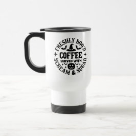 Nylagad Kaffe Serverad med Skrik & Socker Resemugg