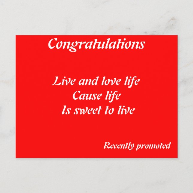 Nyligen befordrade vykort (Framsida)